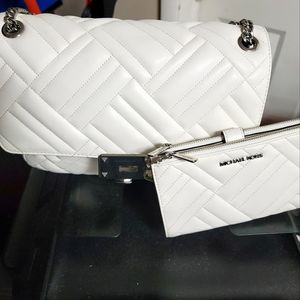 Michael Kors Handbag with Matching Wallet